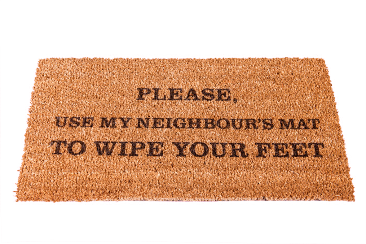 The art dealer's mat